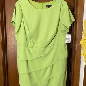 Connected Apparel Tiered Dress
